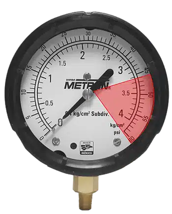 manometro analogico metron